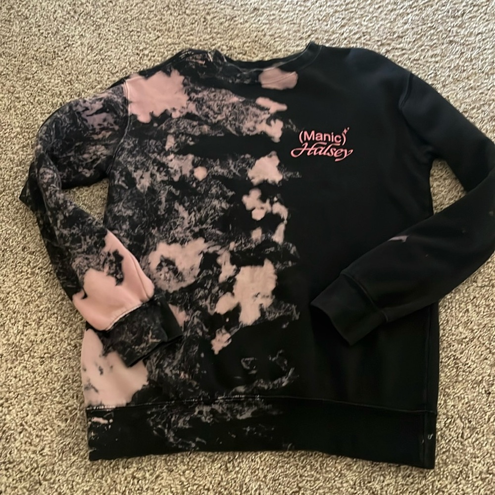 Haley 2020 Official Limited Edition Manic Tie Dye Black Sweatshirt Size small